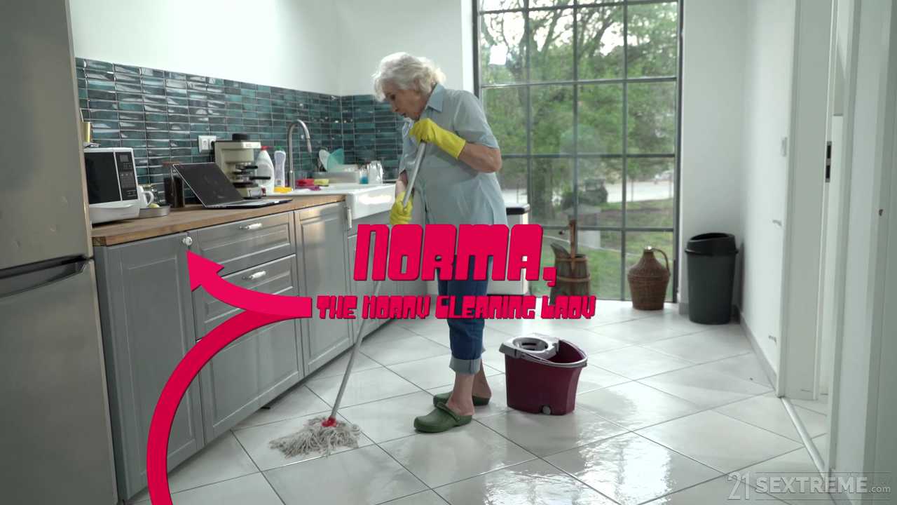 Norma, the Horny Cleaning Lady