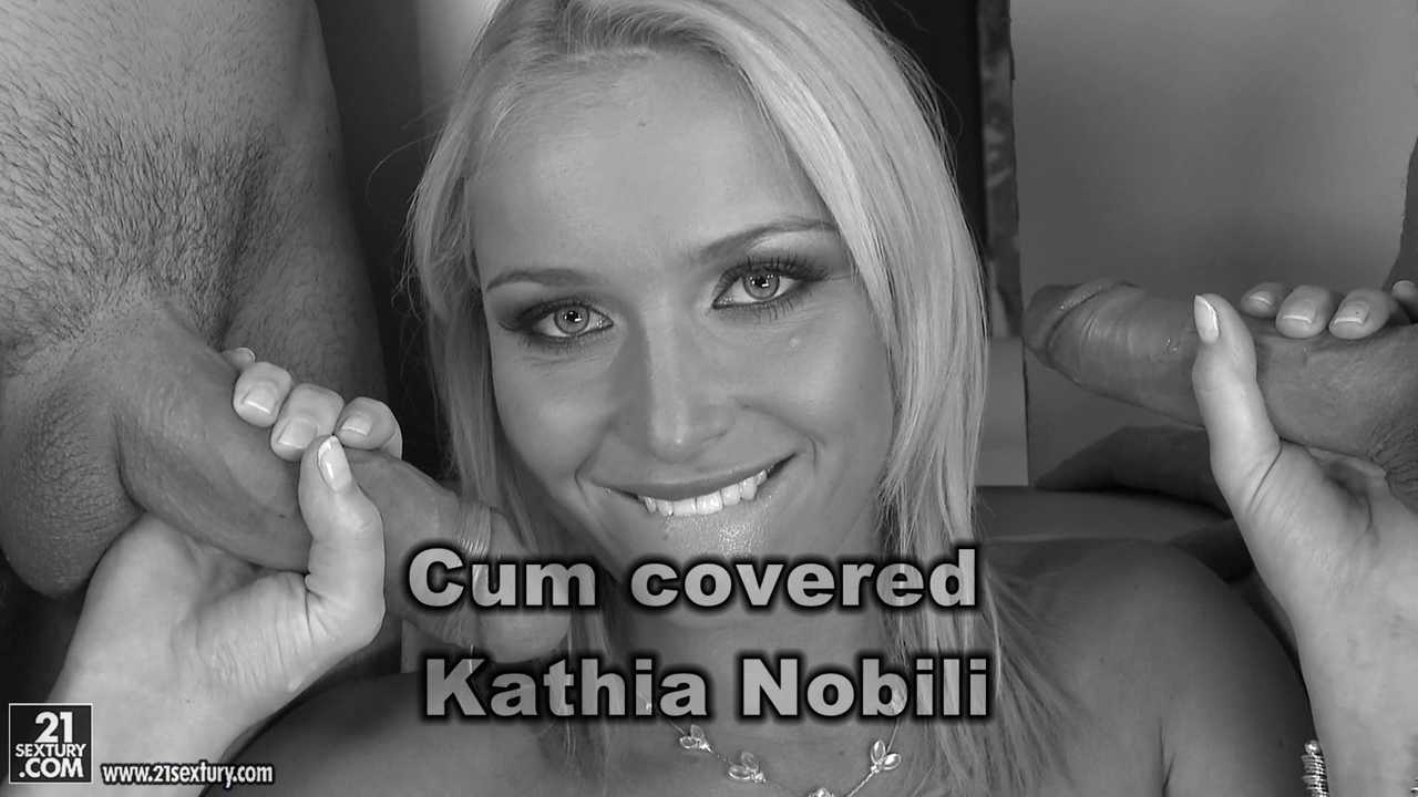 Cum-covered Kathia Nobili, Scene #01